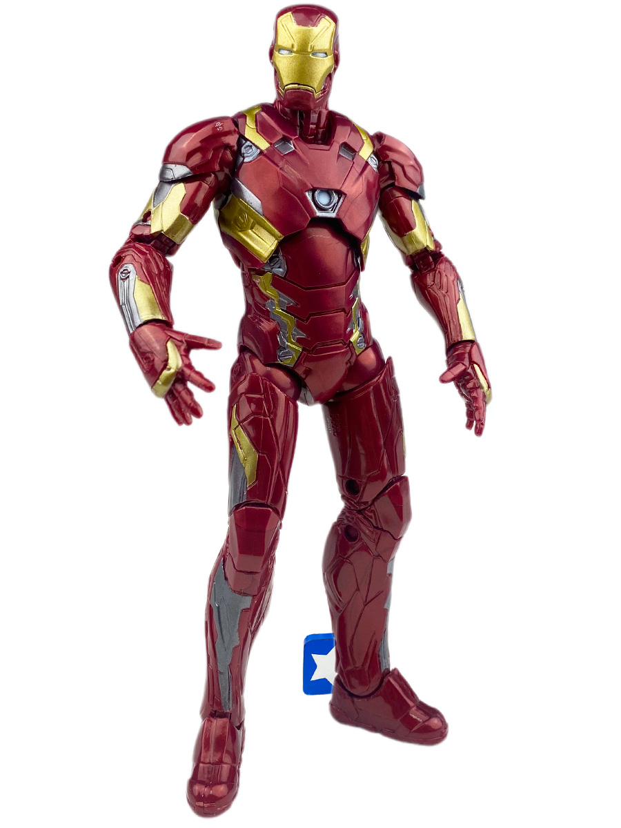 

Фигурка Железный человек в броне Mark 46 Iron Man подвижная с аксессуарами 16,5 см
