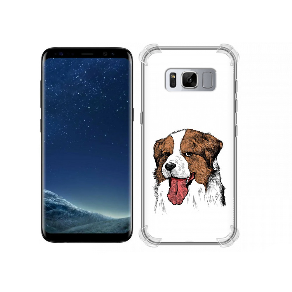 

Чехол MyPads Tocco для Samsung Galaxy S8 бетховен (PT62300.601.230), Прозрачный, Tocco
