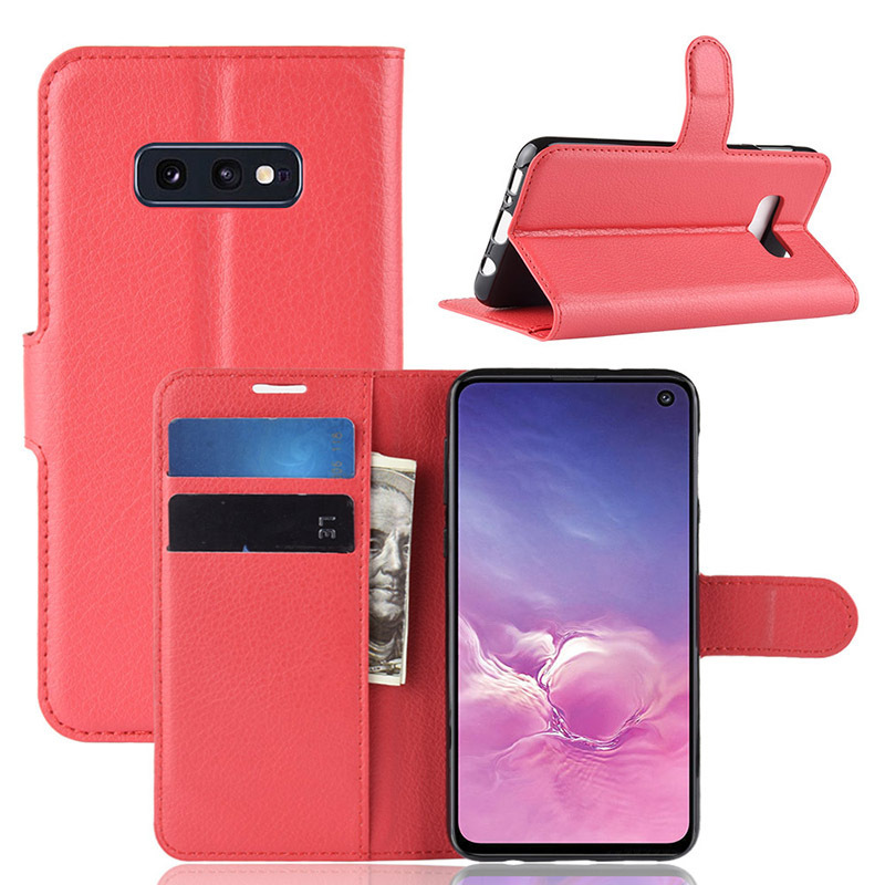 

Чехол-книжка PRESTIGE с функцией подставки для Samsung Galaxy S10e (красный)