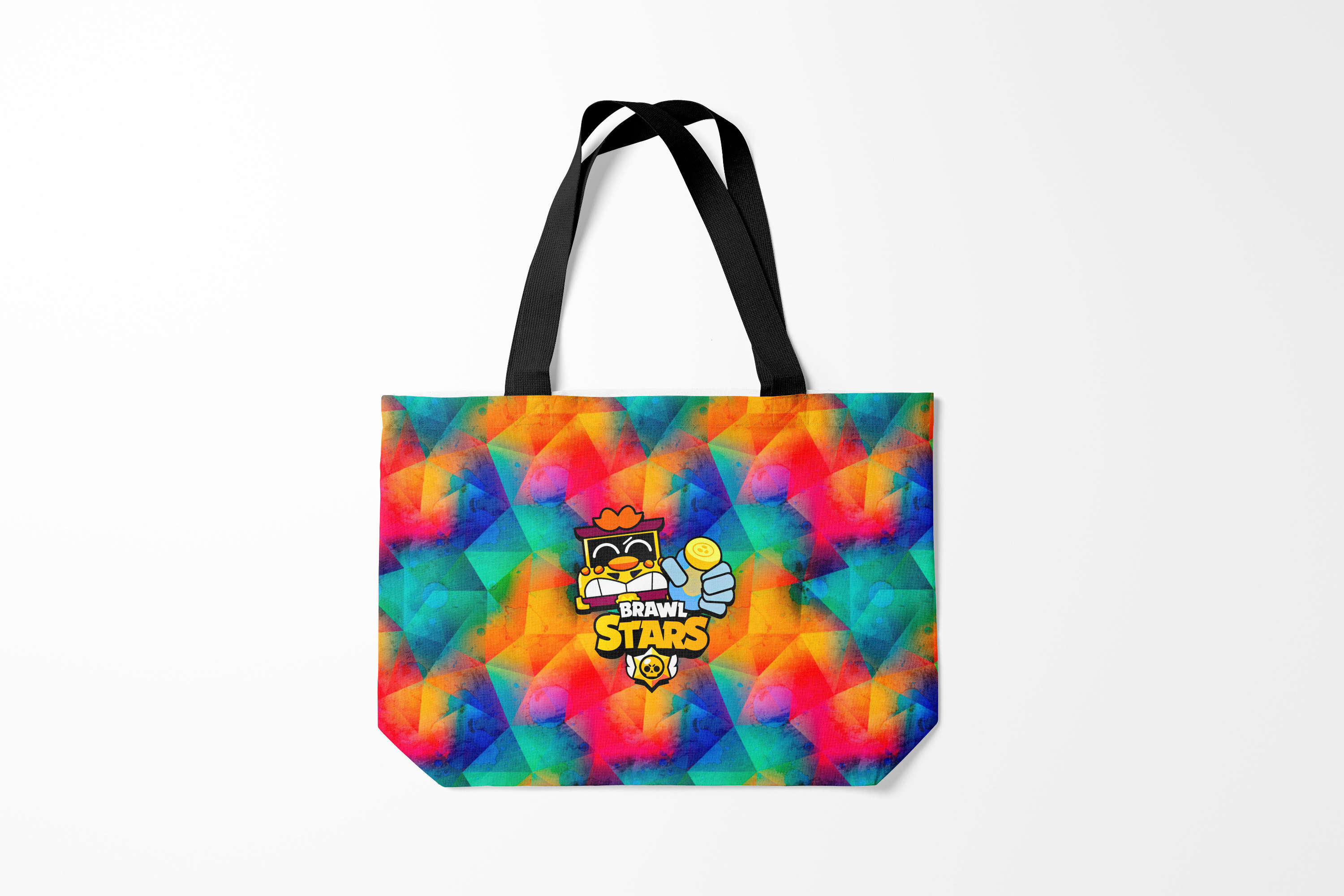 

Сумка шoппер унисекс Burnettie Brawl Stars Грифф Griff, разноцветный, Brawl Stars Грифф Griff