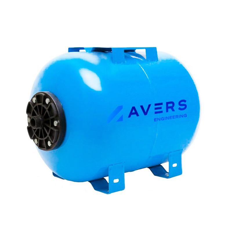

Гидроаккумулятор горизонтальный для водоснабжения AVERS ENGINEERING 50л, Голубой, GA