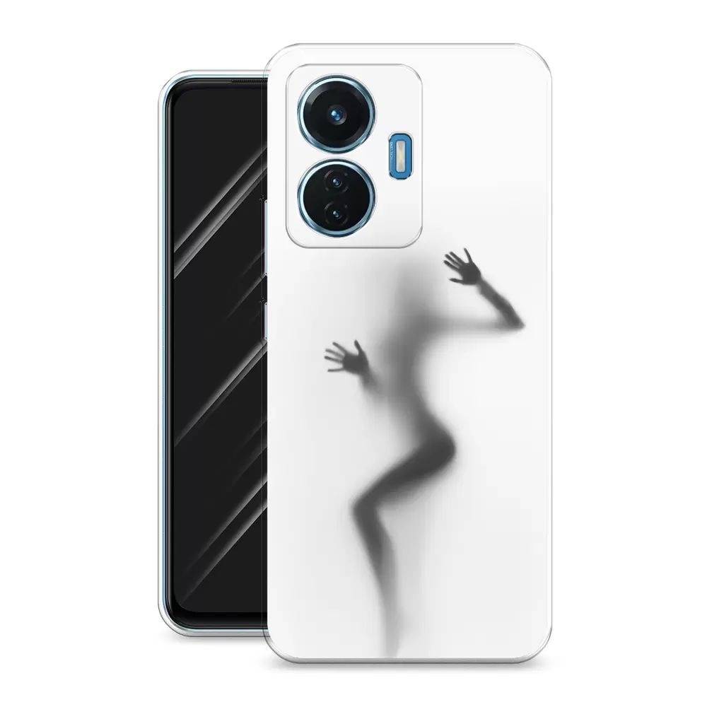

Чехол Awog на Vivo T1 44W "Девушка в душе", Белый;серый, 267150-7