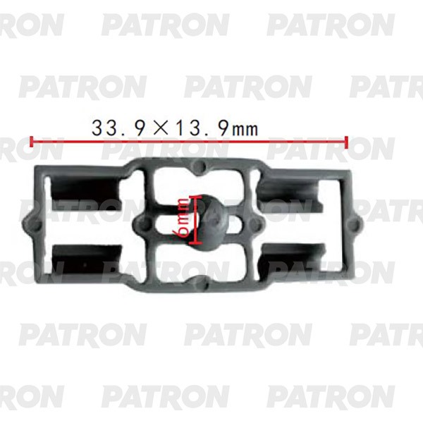 

Клипса Автомобильная PATRON P372056