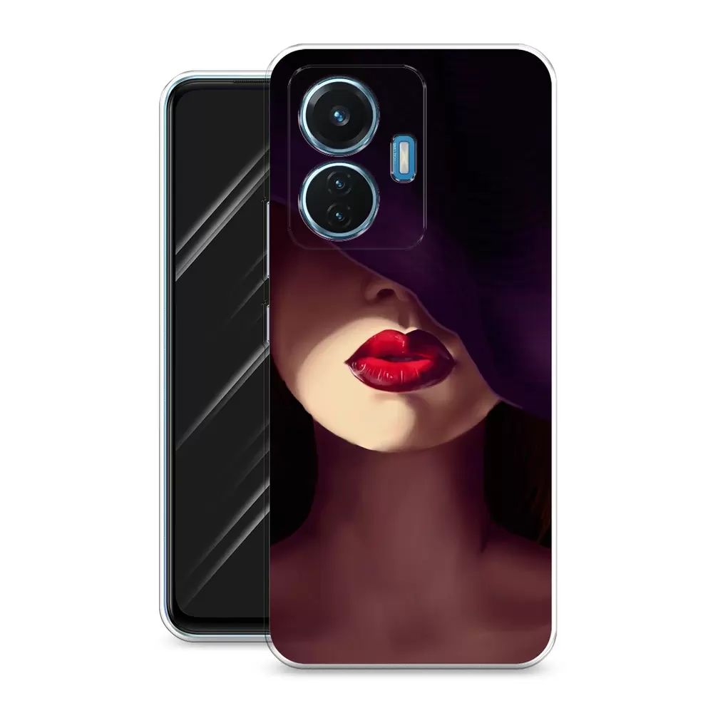

Чехол Awog на Vivo T1 44W "Красные губы", Разноцветный, 267150-7