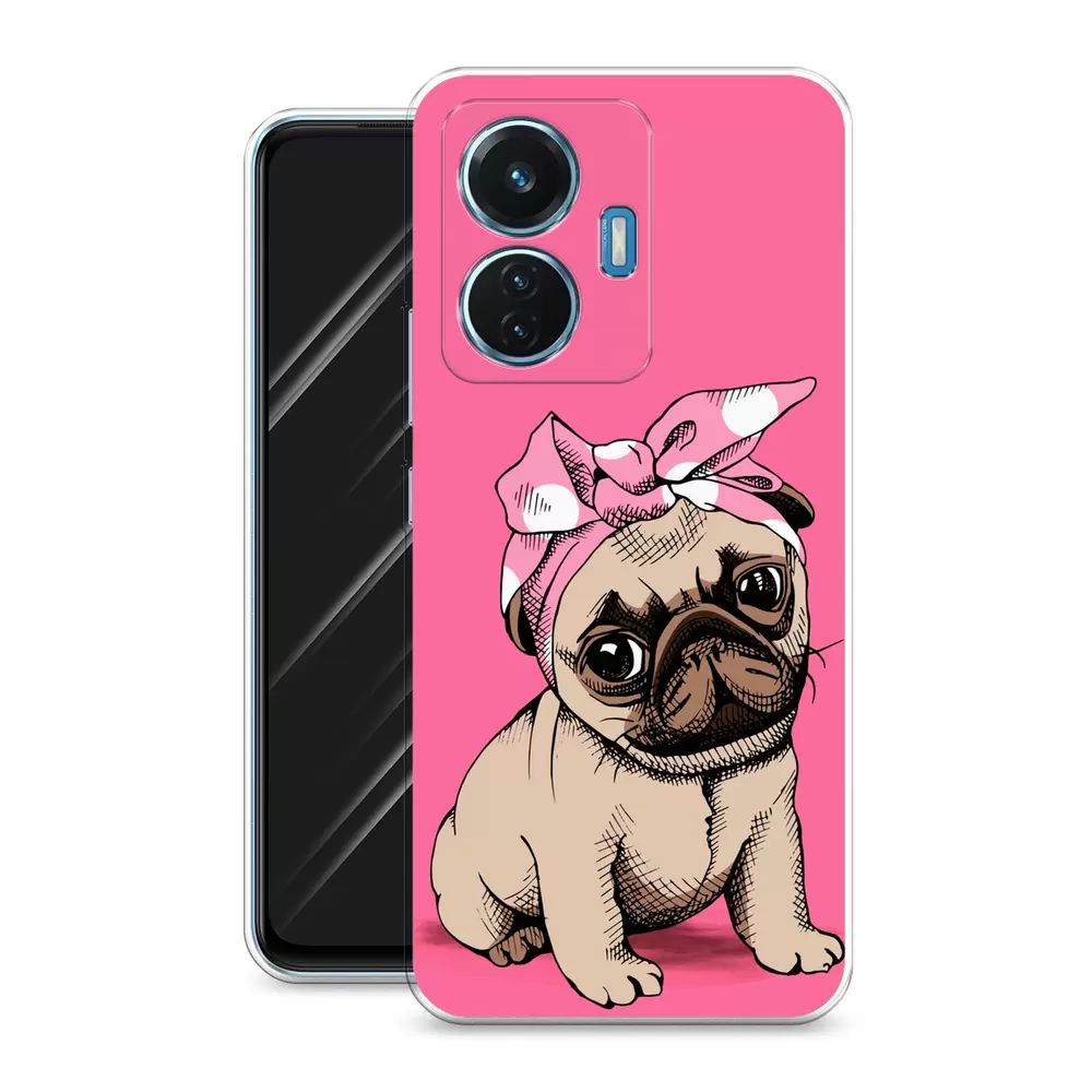 

Чехол Awog на Vivo T1 44W "Dog Pin-Up", Разноцветный, 267150-2