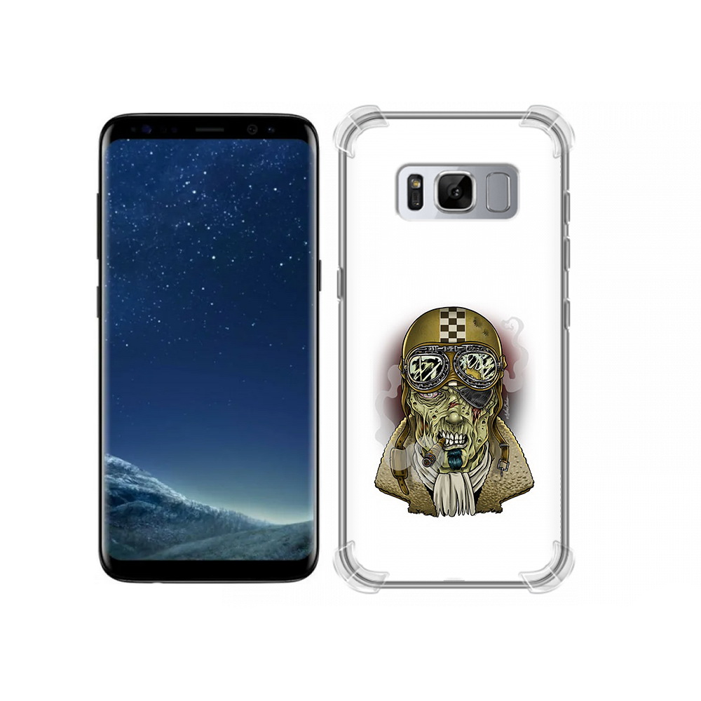 

Чехол MyPads Tocco для Samsung Galaxy S8 военный зомби (PT62300.601.264), Прозрачный, Tocco