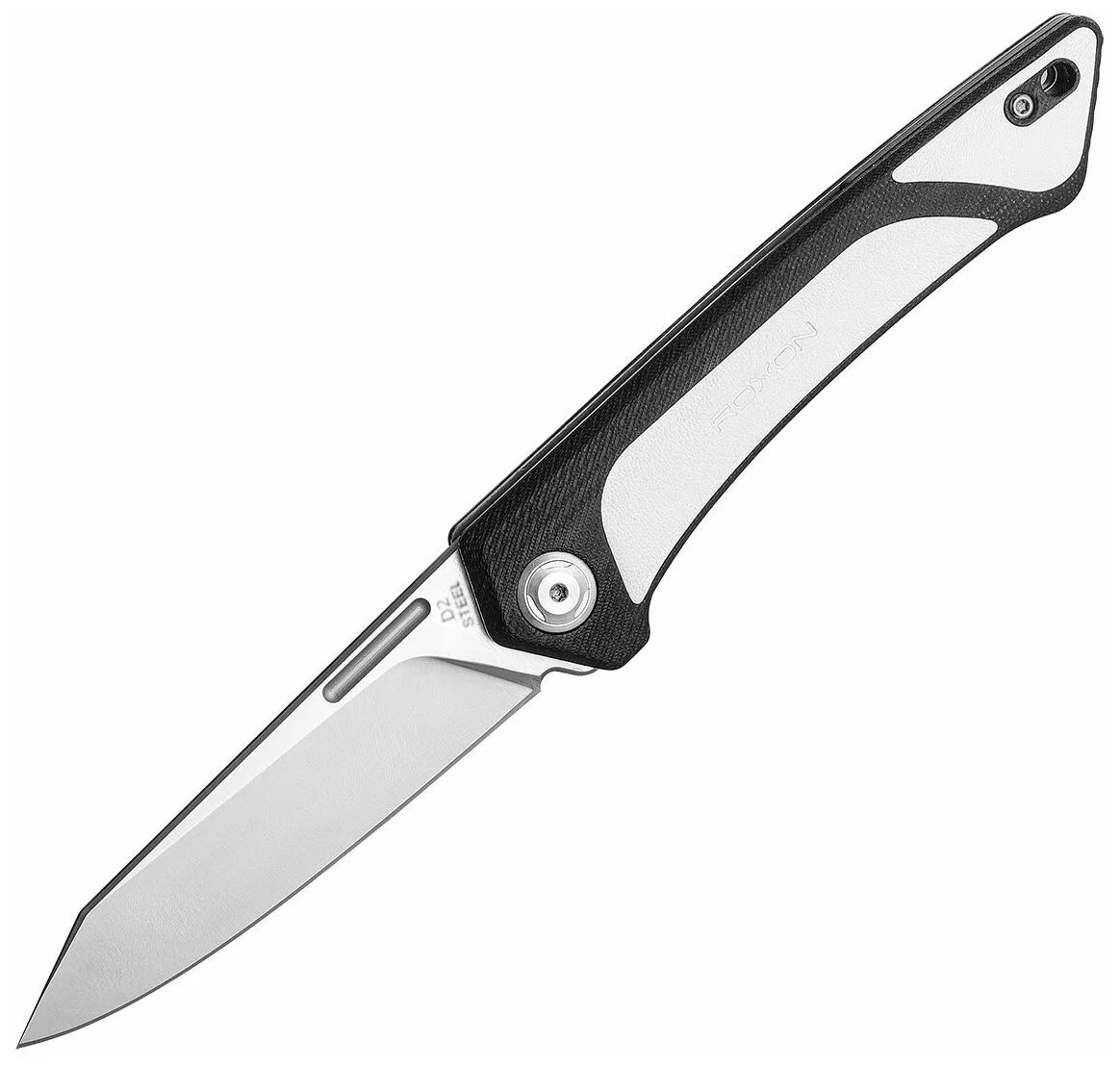 

Нож складной Roxon K2, сталь D2, белый, K2-D2-WH, Белый;серебристый;черный, K2 D2 Steel