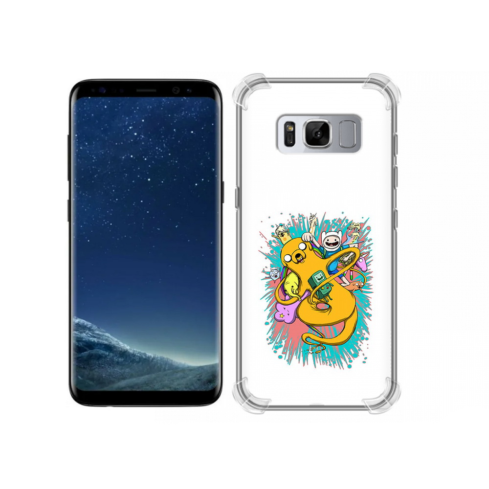 

Чехол MyPads Tocco для Samsung Galaxy S8 время приключений рисунок (PT62300.601.276), Прозрачный, Tocco