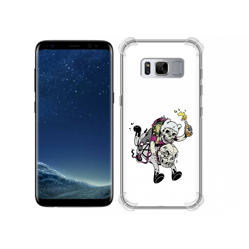 Чехол MyPads Tocco для Samsung Galaxy S8 время приключений скелеты (PT62300.601.277)