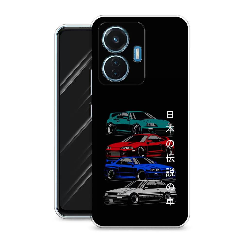 

Чехол Awog на Vivo T1 44W "JDM Legend cars", Разноцветный, 267150-5