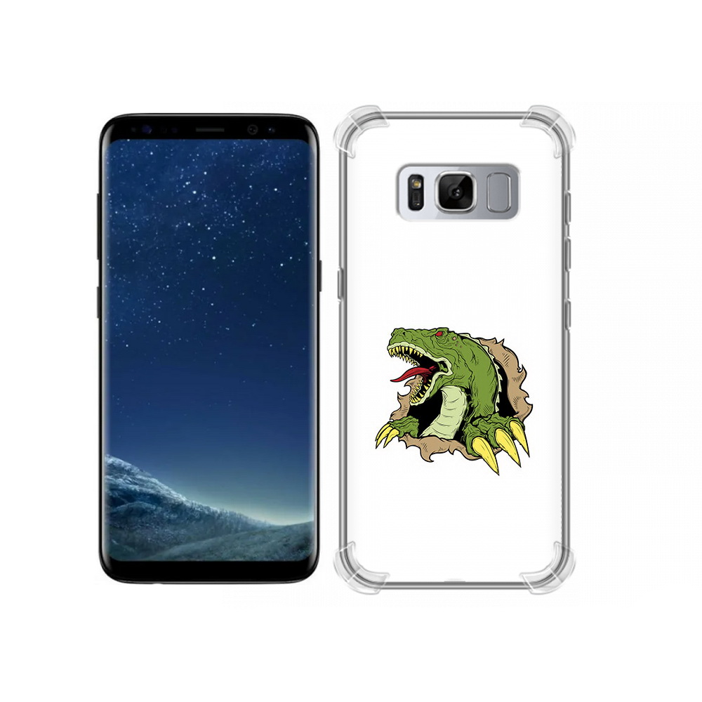 

Чехол MyPads Tocco для Samsung Galaxy S8 годзила (PT62300.601.290), Прозрачный, Tocco