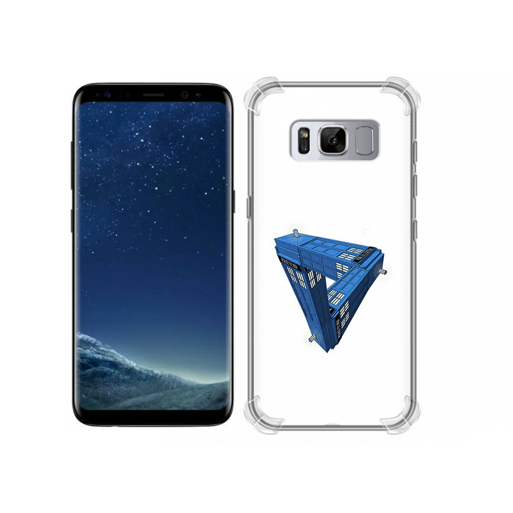 

Чехол MyPads Tocco для Samsung Galaxy S8 головолока абстракция (PT62300.601.291), Прозрачный, Tocco