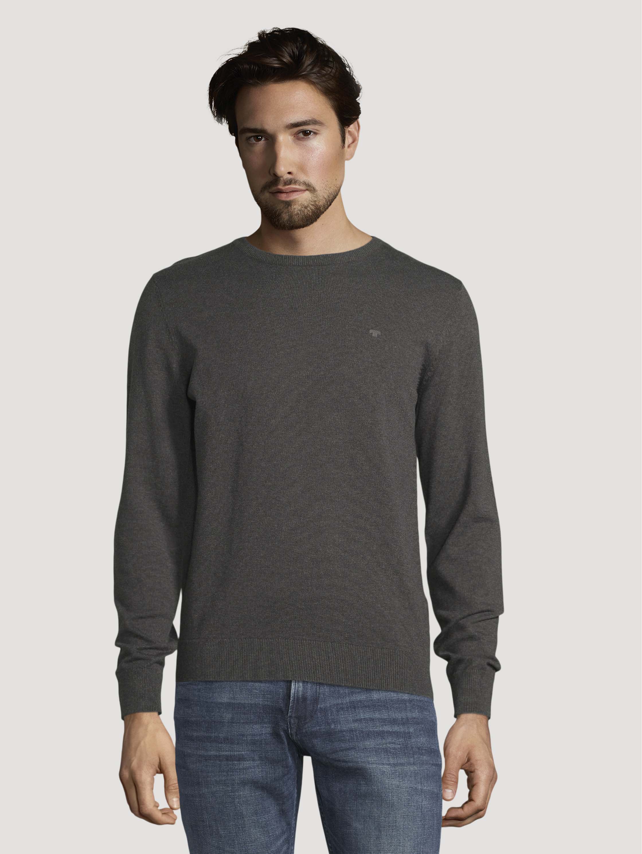 

Джемпер мужской TOM TAILOR 1028003 серый S