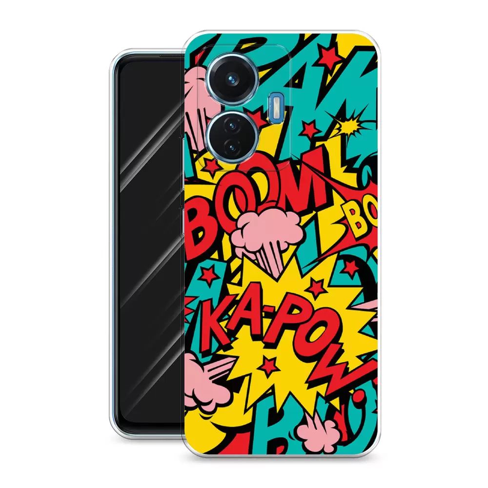 

Чехол Awog на Vivo T1 44W "Постер pop art", Разноцветный, 267150-9