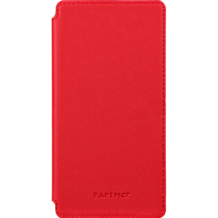 фото Чехол для partner book-case размер 3.8"", красный