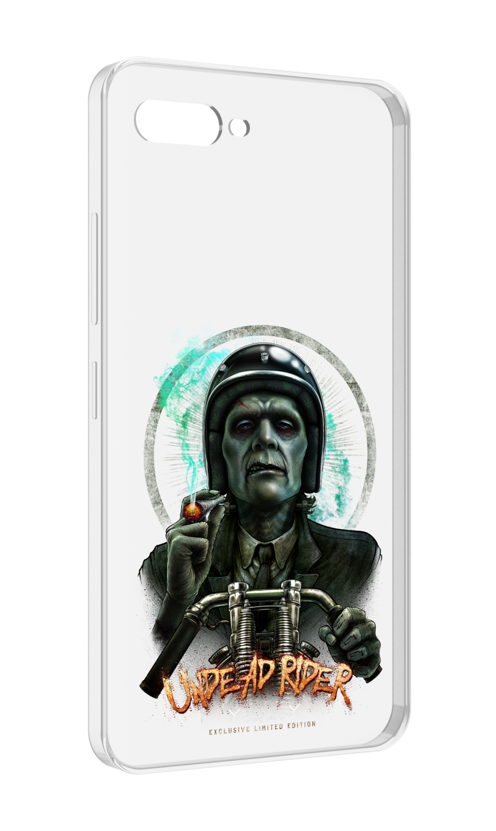 

Чехол MyPads зеленый мужчина с сигаретой на мотоцикле для ITEL A25 / ITEL A25 Pro / ITE..., Прозрачный, Tocco