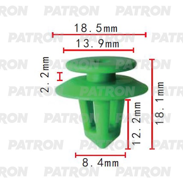 

Клипса Автомобильная PATRON P372084