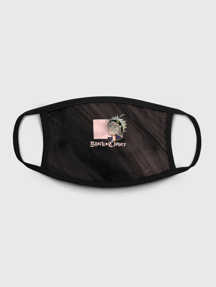 

Многоразовая маска унисекс Burnettie Чёрный Клевер Аста В Розовом, Разноцветный, Чёрный Клевер Аста В Розовом