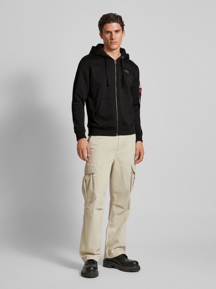 Толстовка мужская Alpha Industries 128342 черная S 17687₽