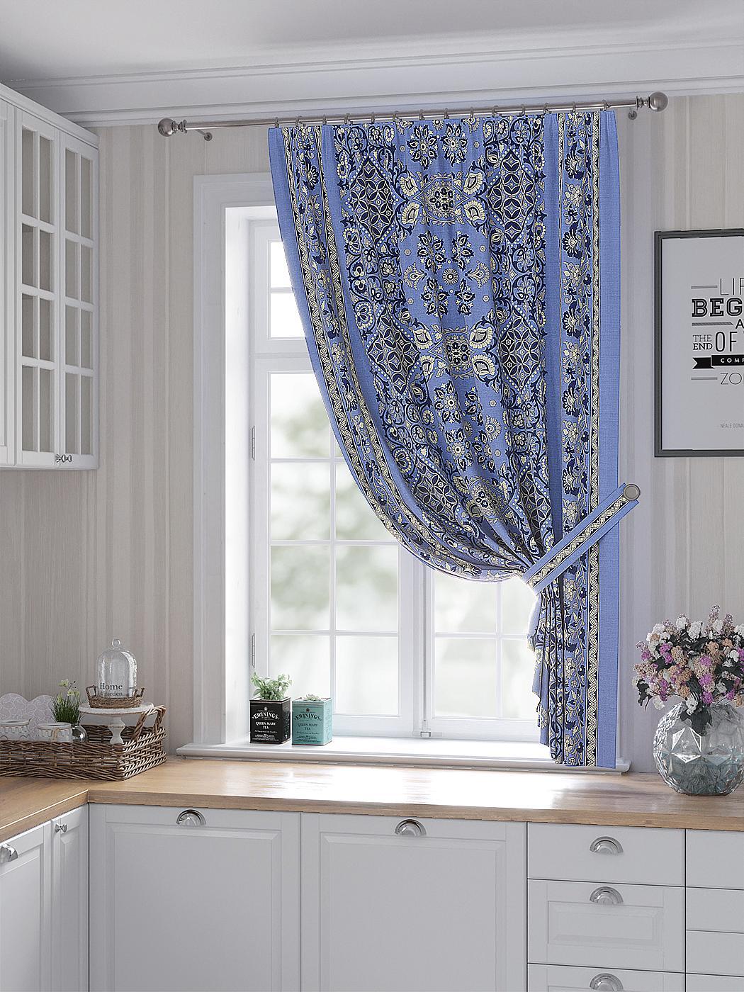 

Комплекты штор AT HOME Финкверс высота 180 см, ширина 150 см, Белый, 530391