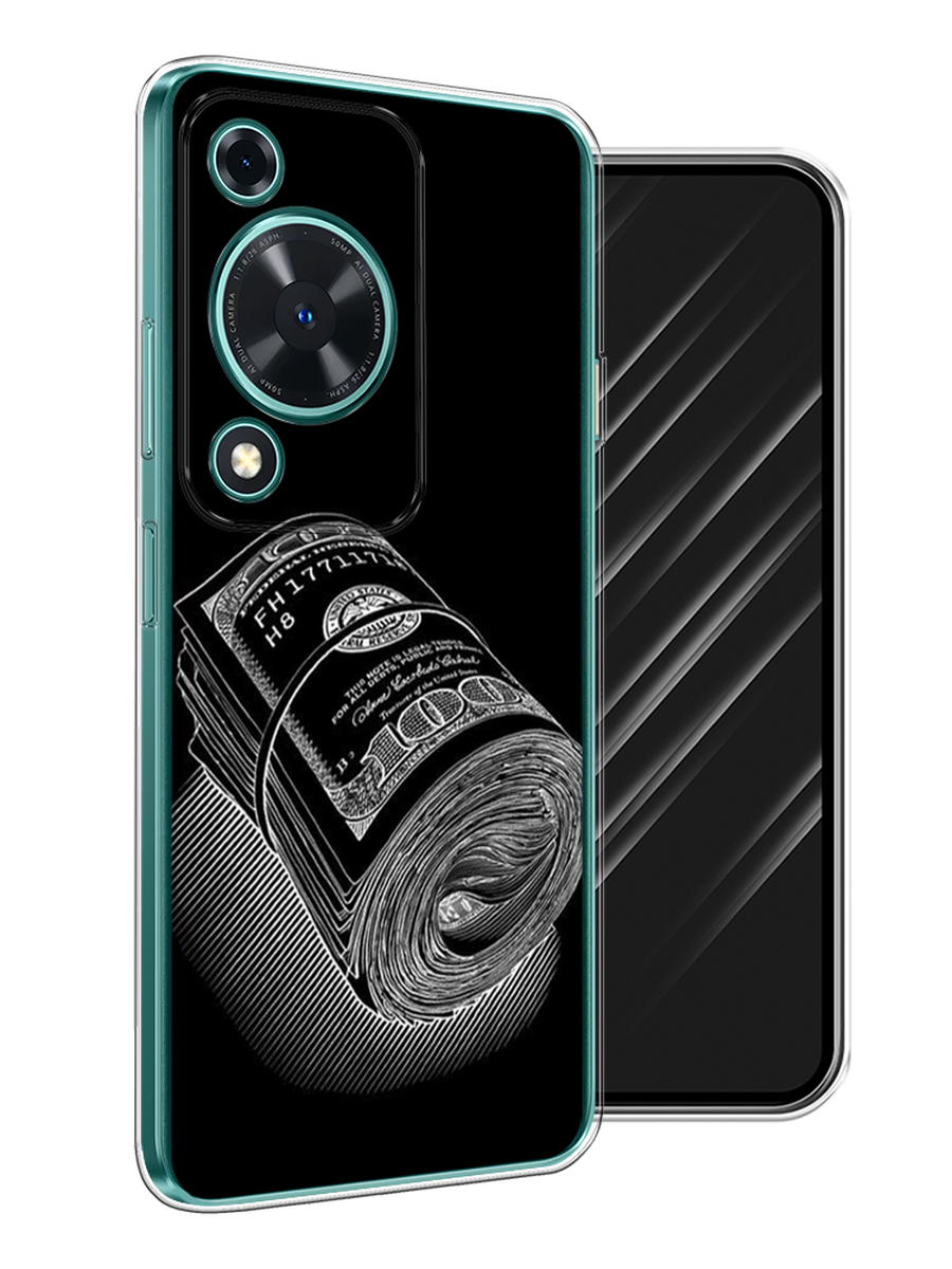 

Чехол Awog на Huawei Nova Y72 "Кубышка денег", Черный;серебристый, 6123650-1