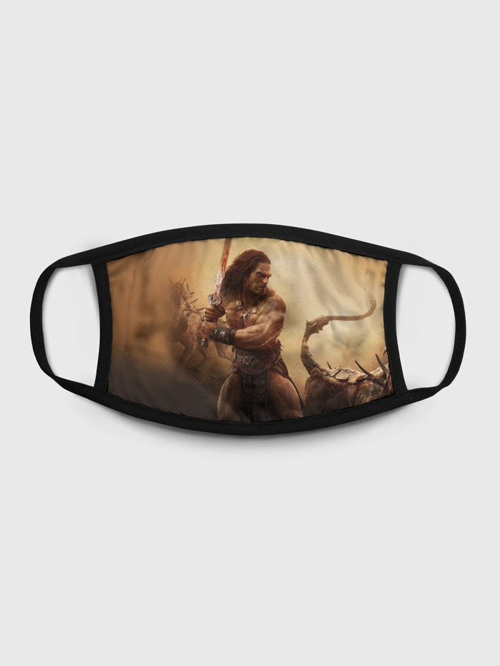 

Многоразовая маска унисекс Burnettie Conan Exiles, Conan, Хайбория, Аканна, Конан, Разноцветный, Conan Exiles, Conan, Хайбория, Аканна, Конан