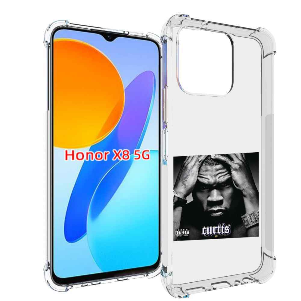 

Чехол MyPads 50 Cent - Curtis для Honor X8 5G, Прозрачный, Tocco