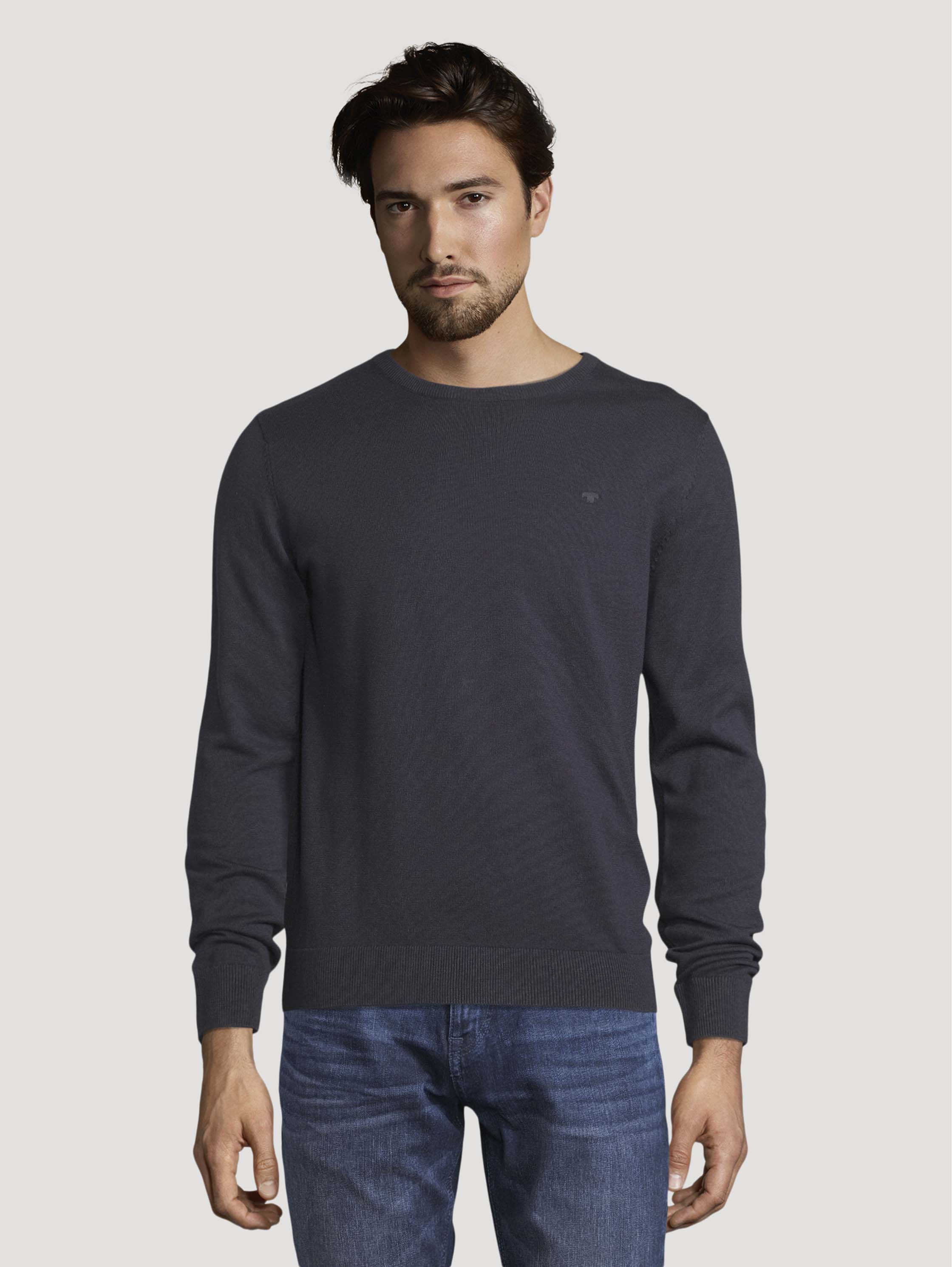 

Джемпер мужской TOM TAILOR 1028003 синий XXL, 1028003