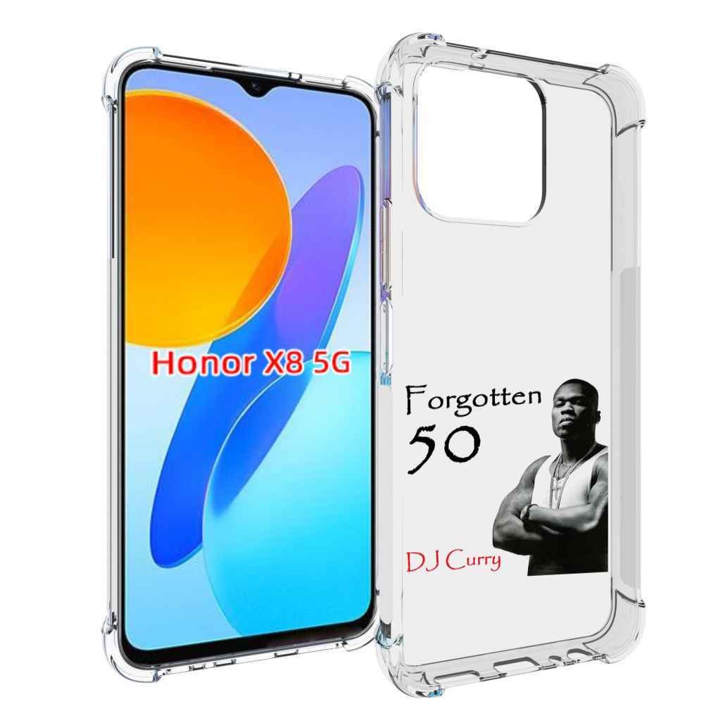 

Чехол MyPads 50 Cent - Forgotten 50 для Honor X8 5G, Прозрачный, Tocco
