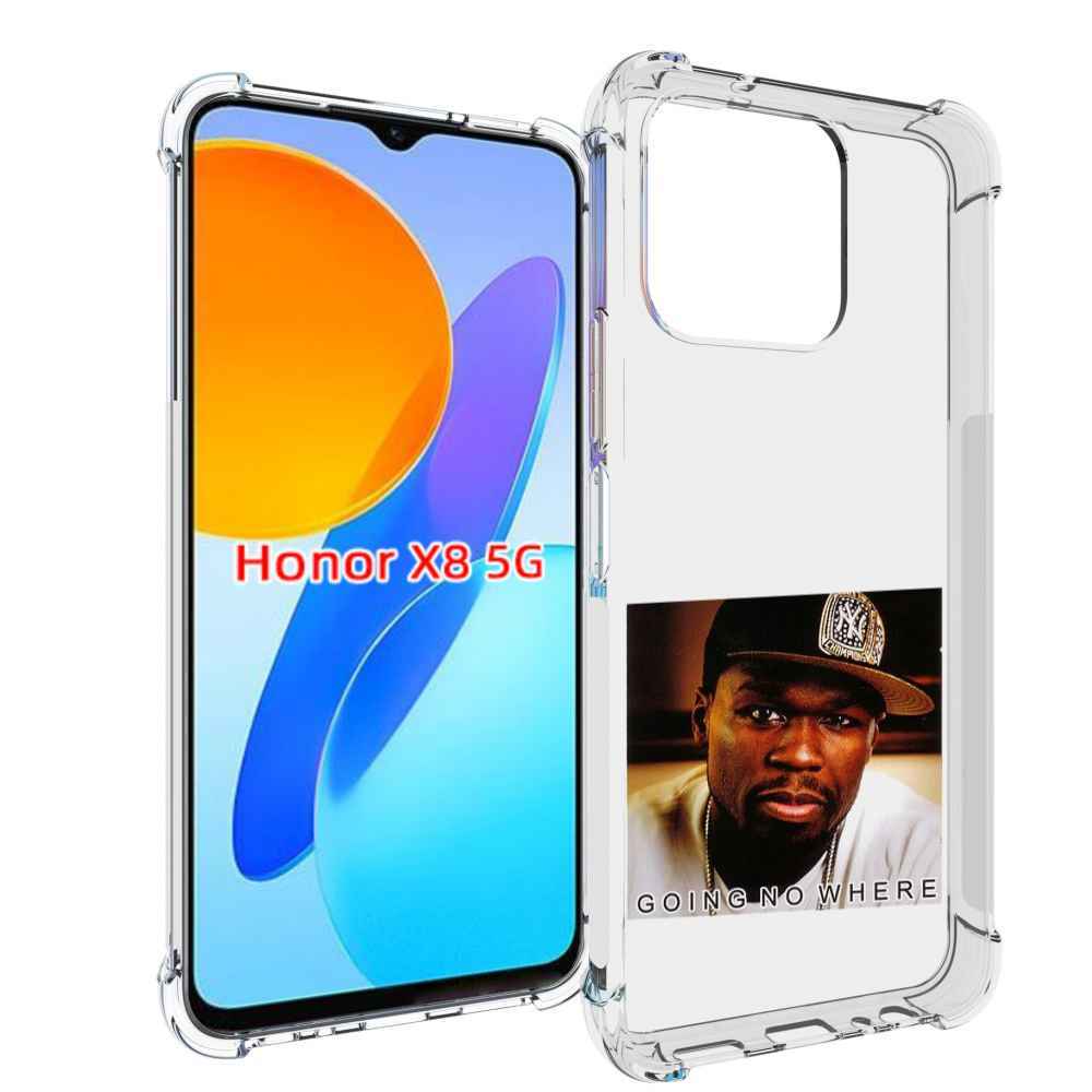

Чехол MyPads 50 Cent - Going No Where для Honor X8 5G, Прозрачный, Tocco
