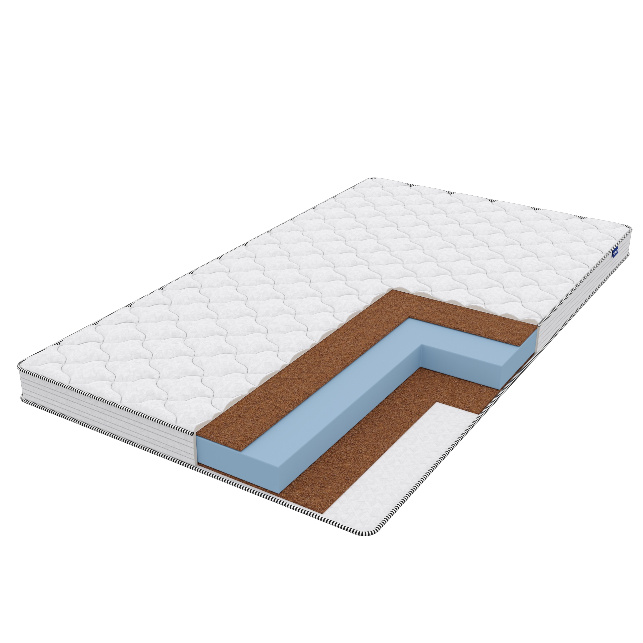 

Матрас Vitaflex Lounge Hard 135х190, Белый, Hard