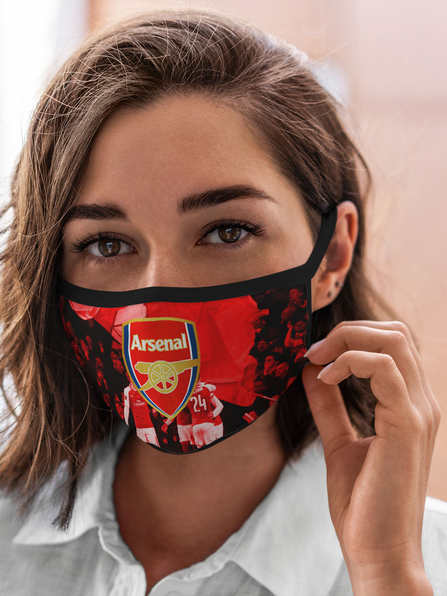 

Многоразовая маска унисекс Burnettie Arsenal, Разноцветный, Arsenal