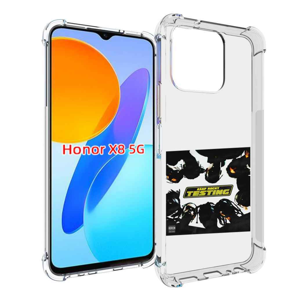 

Чехол MyPads ASAP Rocky - TESTING для Honor X8 5G, Прозрачный, Tocco