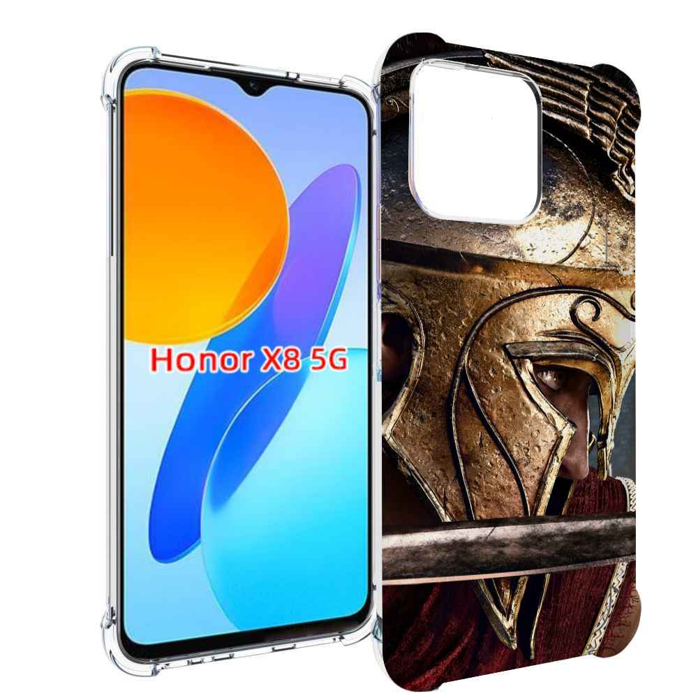 

Чехол MyPads Assassin's Creed Odyssey для Honor X8 5G, Прозрачный, Tocco