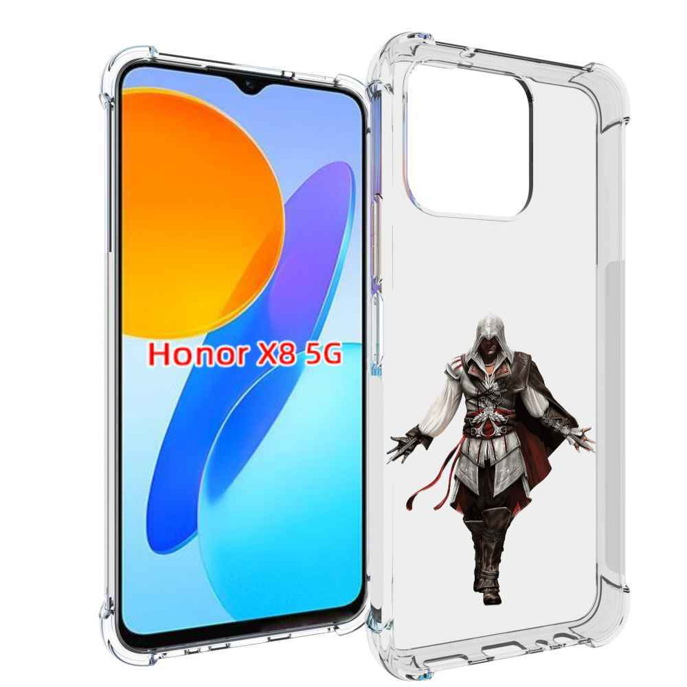

Чехол MyPads Assassin's-Creed мужской для Honor X8 5G, Прозрачный, Tocco