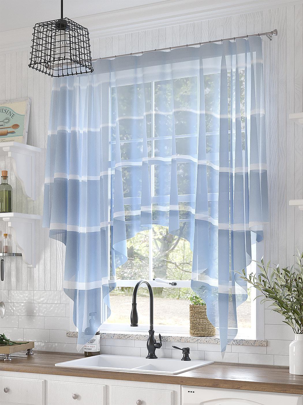 

Комплекты штор AT HOME Каневилс высота 145 см, ширина 200 см, Белый, 534207