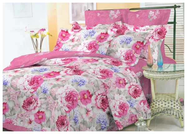 

КПБ, La Noche Del Amor, Сатин, рис.677, Amazing Garden, Евро с нав. 50х70 см, D-1071-220-200-50