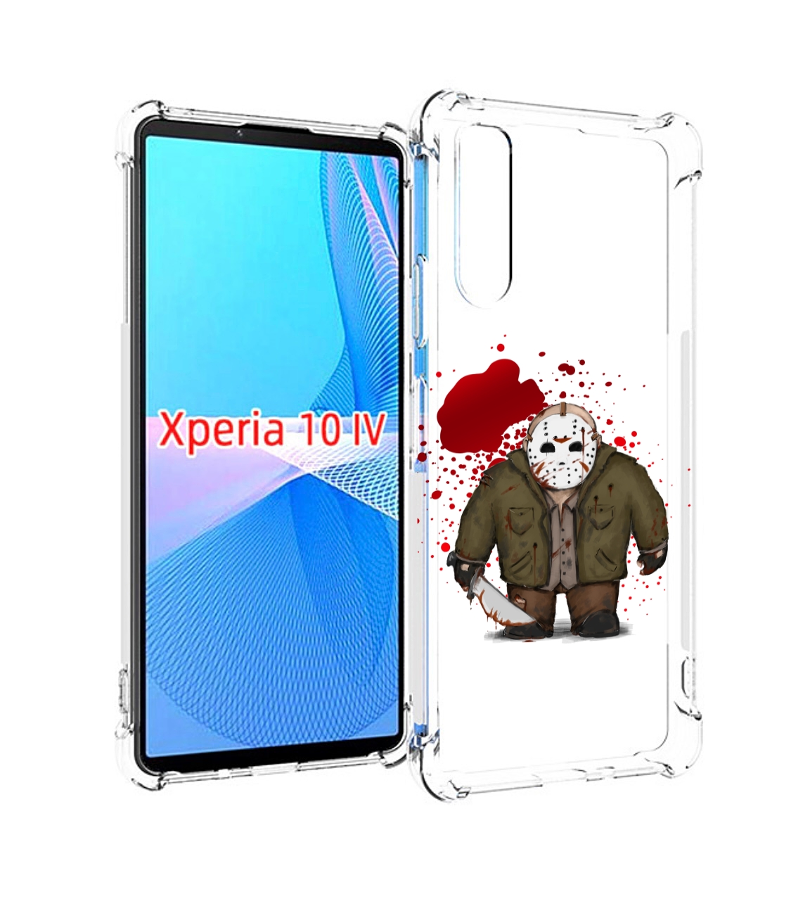 

Чехол MyPads джейсон для Sony Xperia 10 IV (10-4), Прозрачный, Tocco