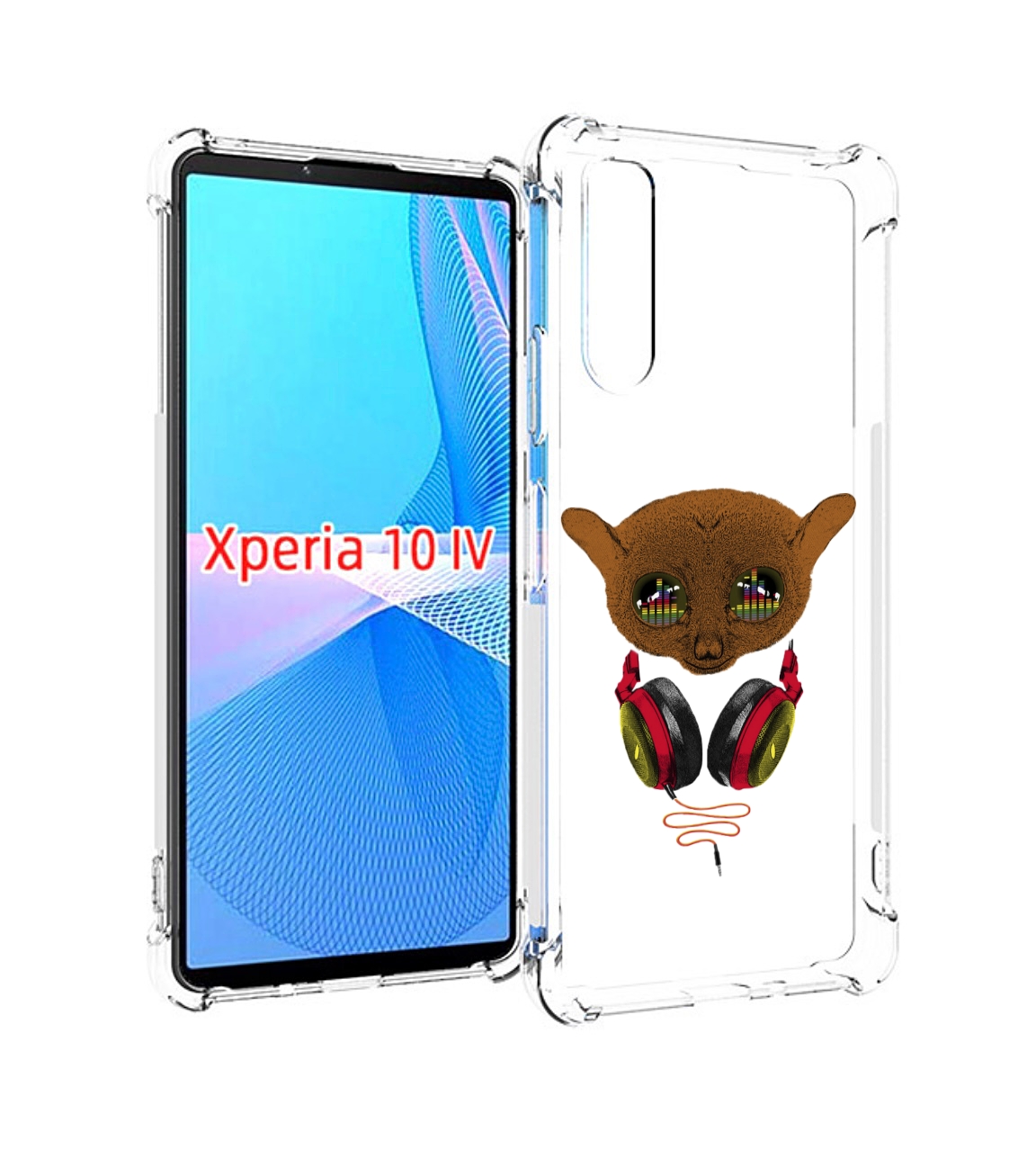 

Чехол MyPads диджей для Sony Xperia 10 IV (10-4), Прозрачный, Tocco
