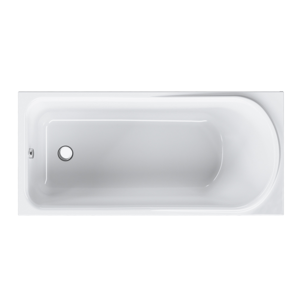 Ванна акриловая AM.PM Like 150х70 белая (W80A-150-070W-A) экран для ванны am pm w80a 170 070w p