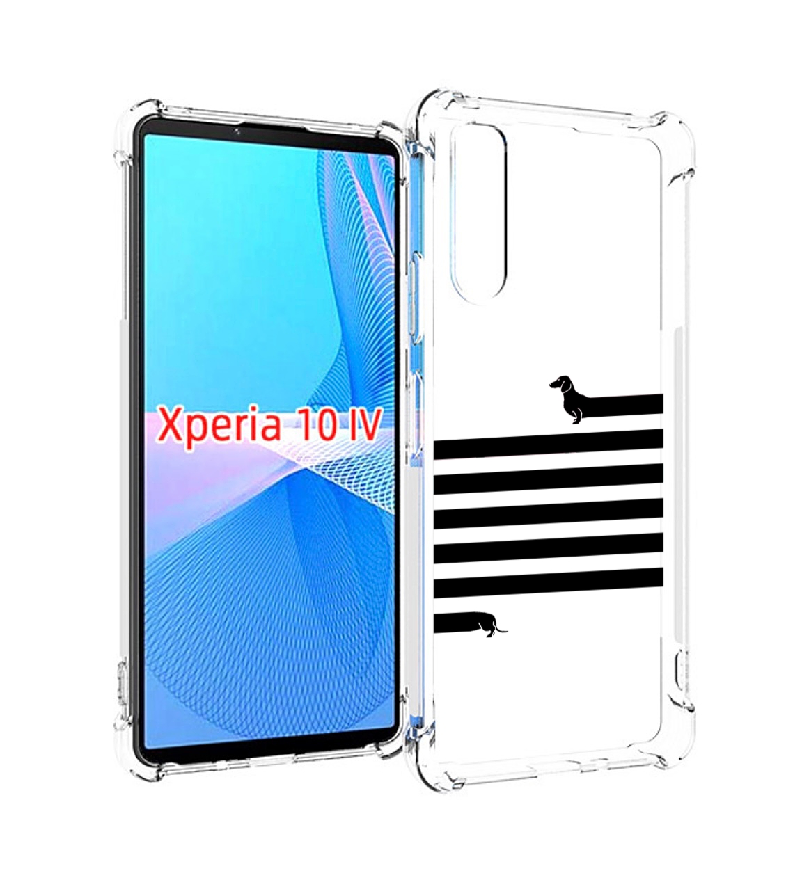 

Чехол MyPads длинная-такса для Sony Xperia 10 IV (10-4), Прозрачный, Tocco