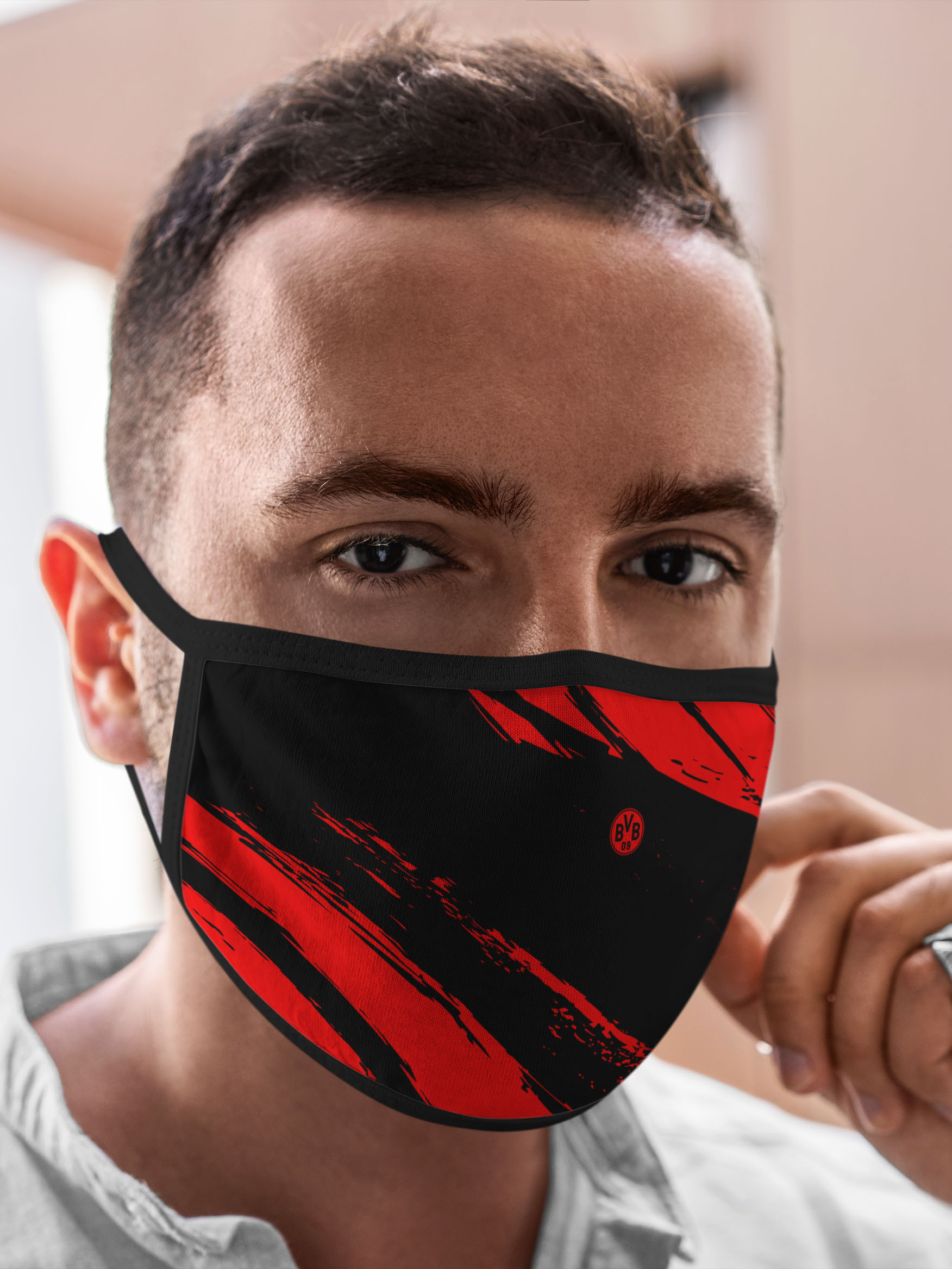 

Многоразовая маска унисекс Burnettie Borussia Fc, Разноцветный, Borussia Fc