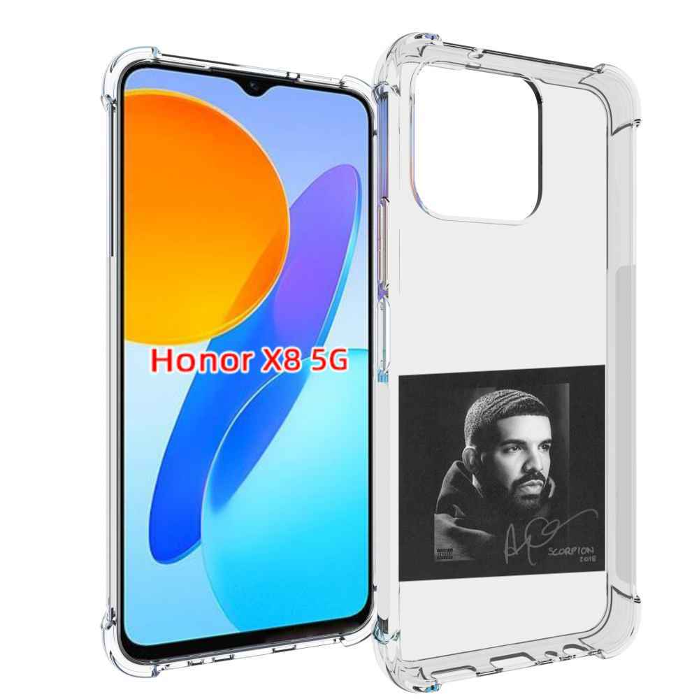 

Чехол MyPads Drake - Scorpion для Honor X8 5G, Прозрачный, Tocco