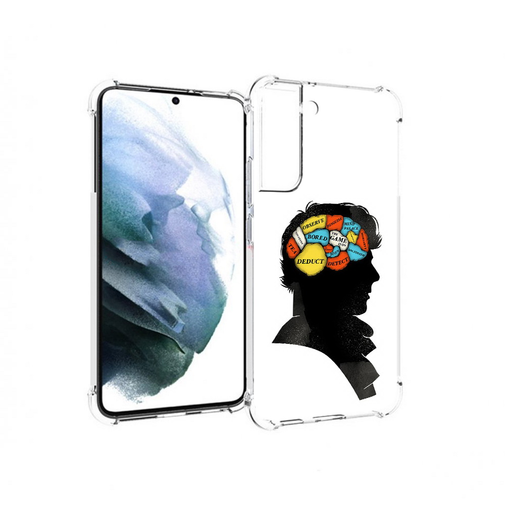 

Чехол MyPads Tocco для Samsung Galaxy S22 Plus темный рисунок (PT226933.535.640), Прозрачный, Tocco
