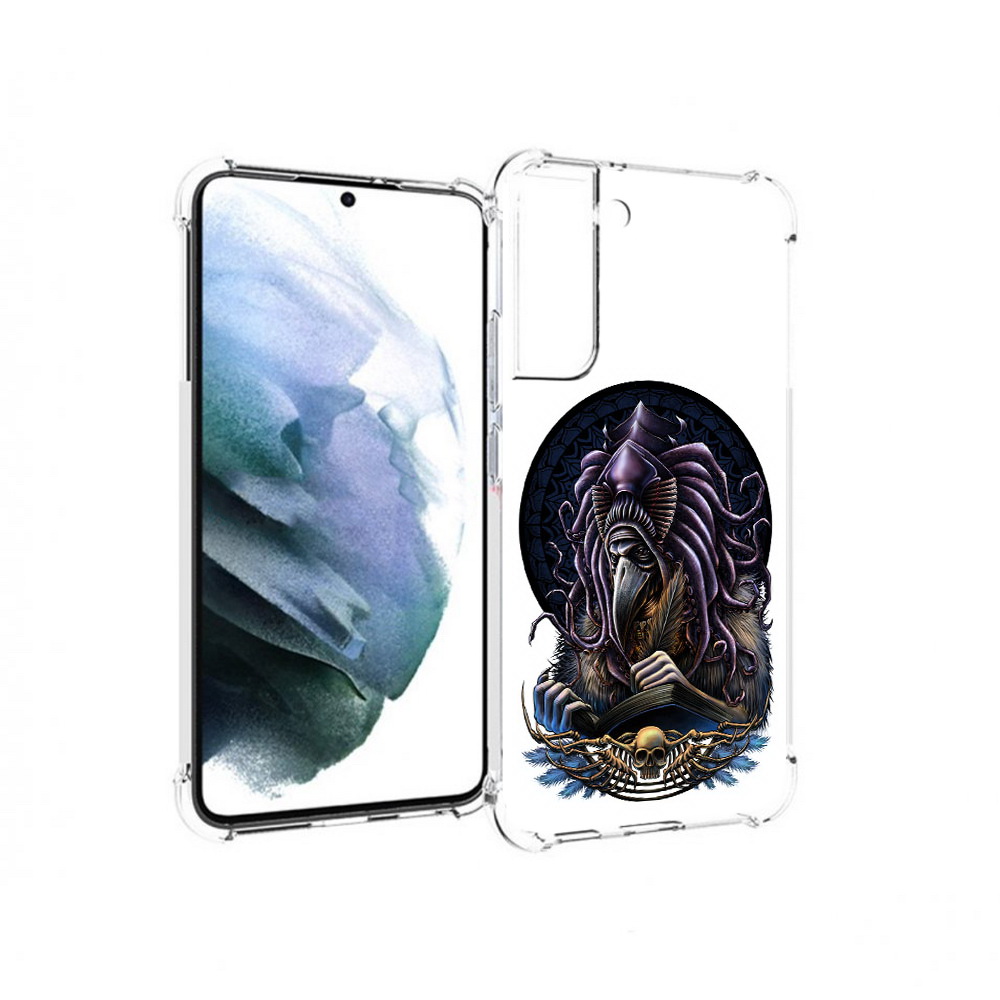 

Чехол MyPads Tocco для Samsung Galaxy S22 Plus умный ворон (PT226933.535.650), Прозрачный, Tocco