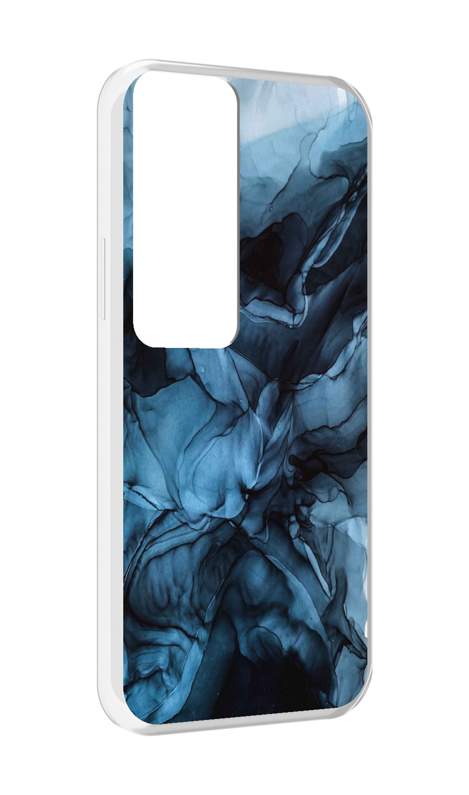 

Чехол MyPads голубой дымок для Tecno Pova Neo 2, Прозрачный, Tocco