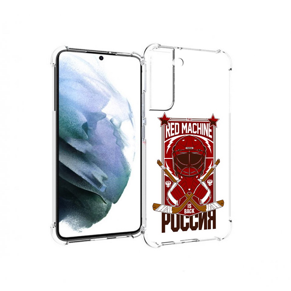 

Чехол MyPads Tocco для Samsung Galaxy S22 Plus хоккей россия (PT226933.535.666), Прозрачный, Tocco