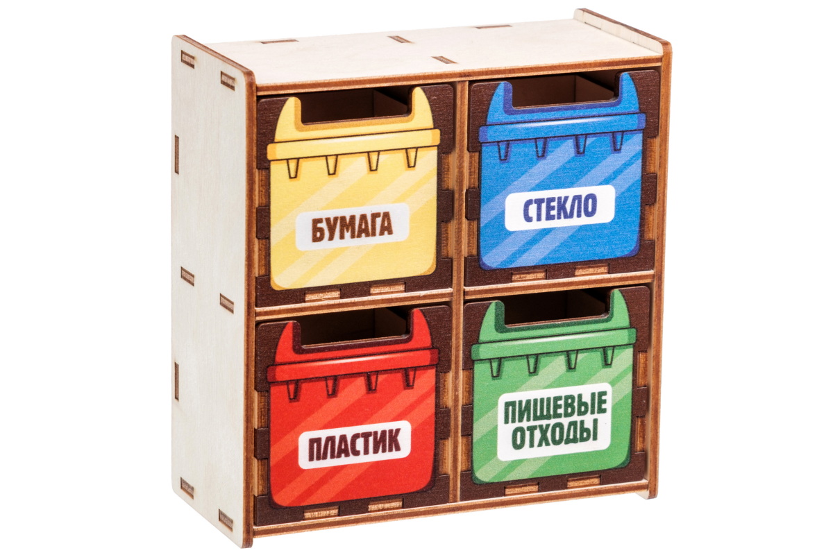 

Настольная игра Учимся сортировать мусор Smile decor