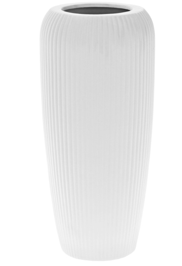 

Ваза Ad trend Ceramic 16 х 34,5 см белая
