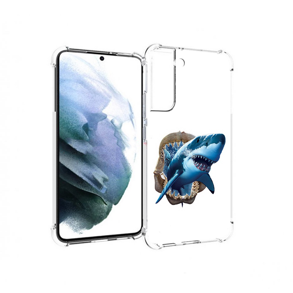 

Чехол MyPads Tocco для Samsung Galaxy S22 Plus челюсти (PT226933.535.675), Прозрачный, Tocco